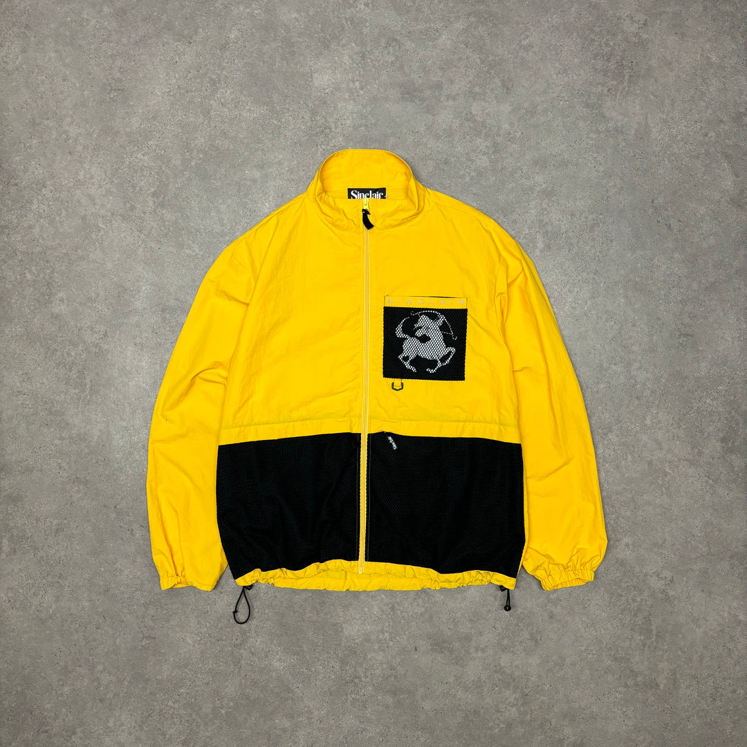 Vintage Sinclair Yellow Mesh Pocket Jacket (M)