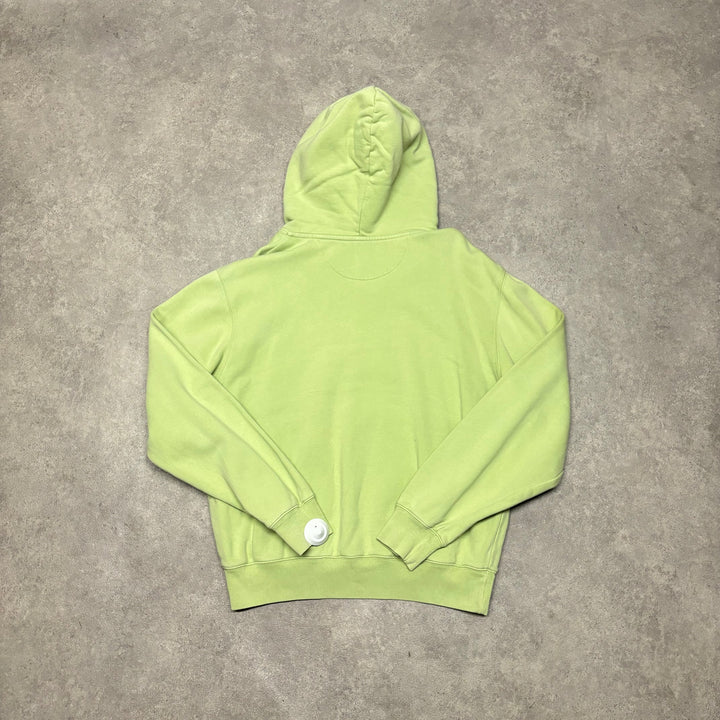 Vintage Stussy Green Hoodie & Tracksuit Bottom Set (L)