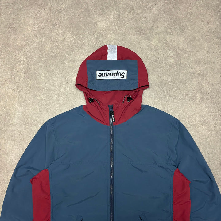 Supreme Blue & Red Box Logo Windbreaker (M)