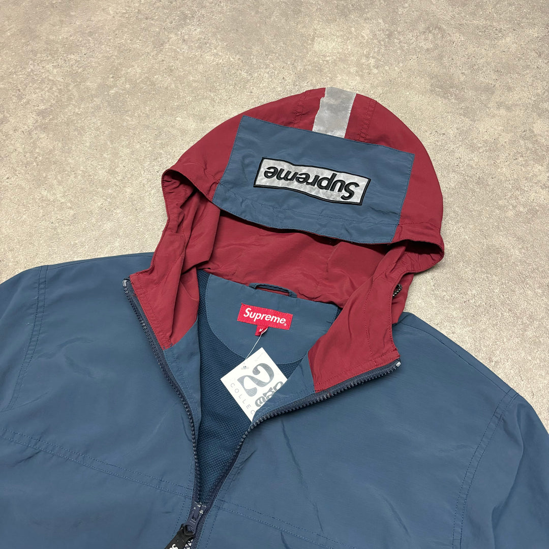 Supreme Blue & Red Box Logo Windbreaker (M)