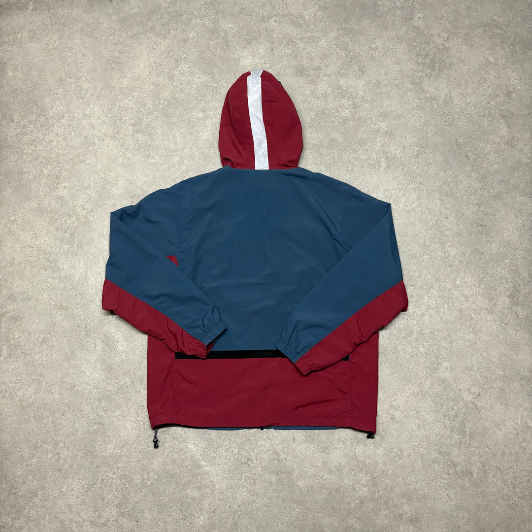 Supreme Blue & Red Box Logo Windbreaker (M)