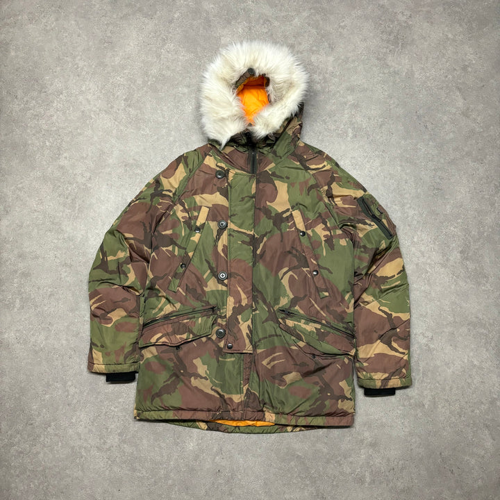 Palace 2019 Woodland Camo Puffer Jacket (M)