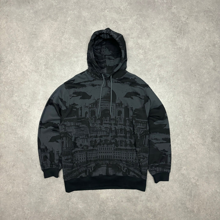 Palace Mega Palace Dark Grey Pullover Hoodie (L)