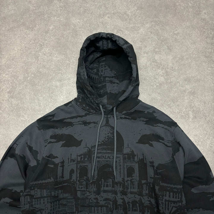 Palace Mega Palace Dark Grey Pullover Hoodie (L)