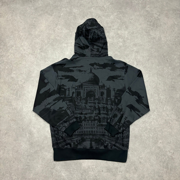 Palace Mega Palace Dark Grey Pullover Hoodie (L)