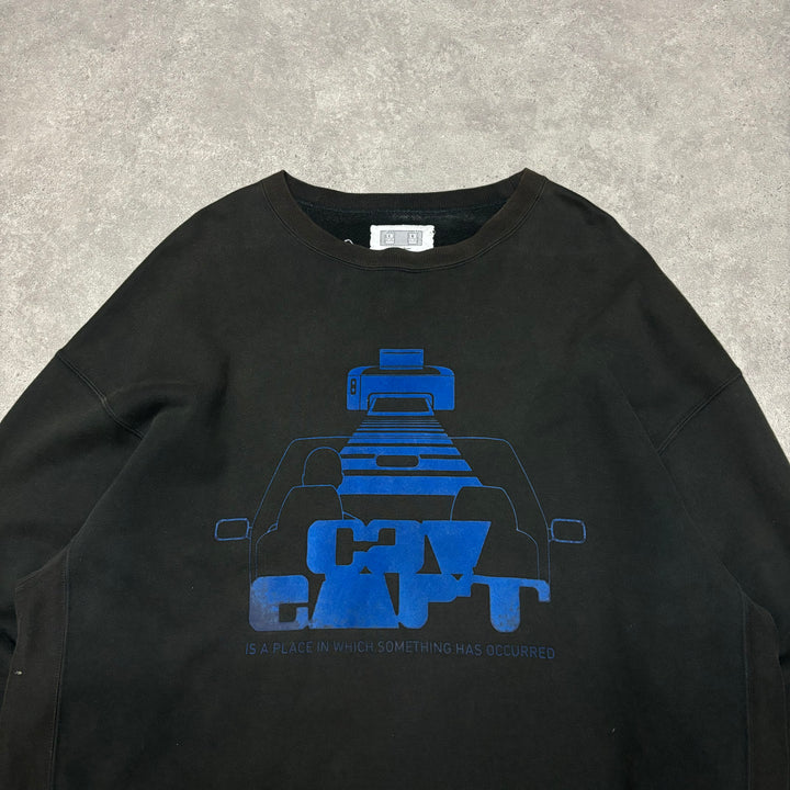 Cav Empt Fall Black Graphic Sweatshirt (XL)