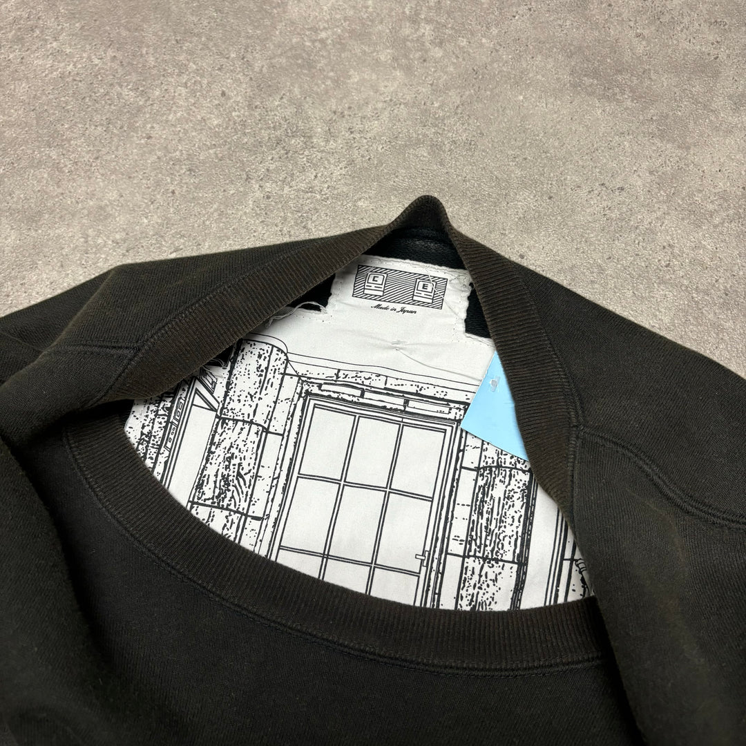 Cav Empt Fall Black Graphic Sweatshirt (XL)