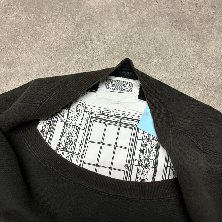 Cav Empt Fall Black Graphic Sweatshirt (XL)