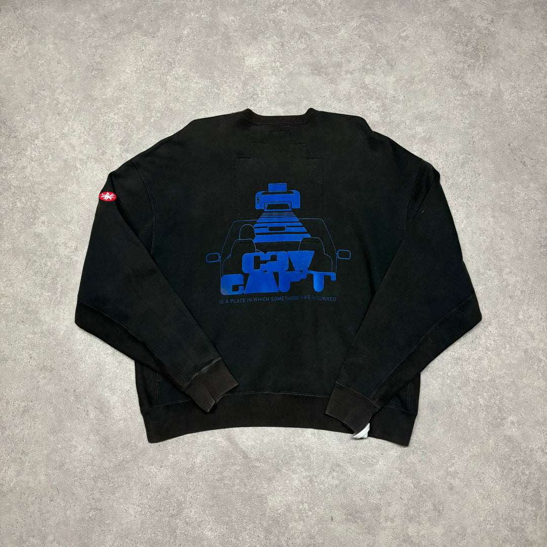 Cav Empt Fall Black Graphic Sweatshirt (XL)