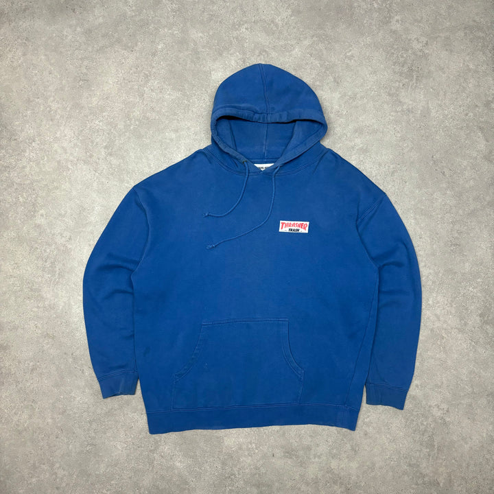 F***ing Awesome x Thrasher Blue pullover Hoodie (XL)