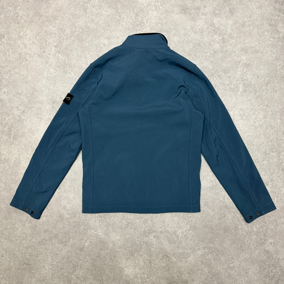 Stone Island Shell Jacket Junior Size Fit S Blue