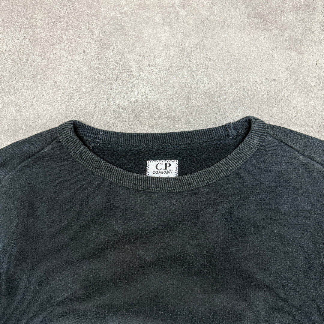 Cp Company Crew Neck Sweatshirts Size S Black