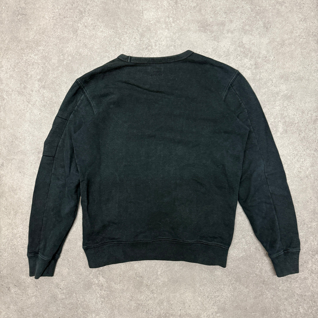 Cp Company Crew Neck Sweatshirts Size S Black