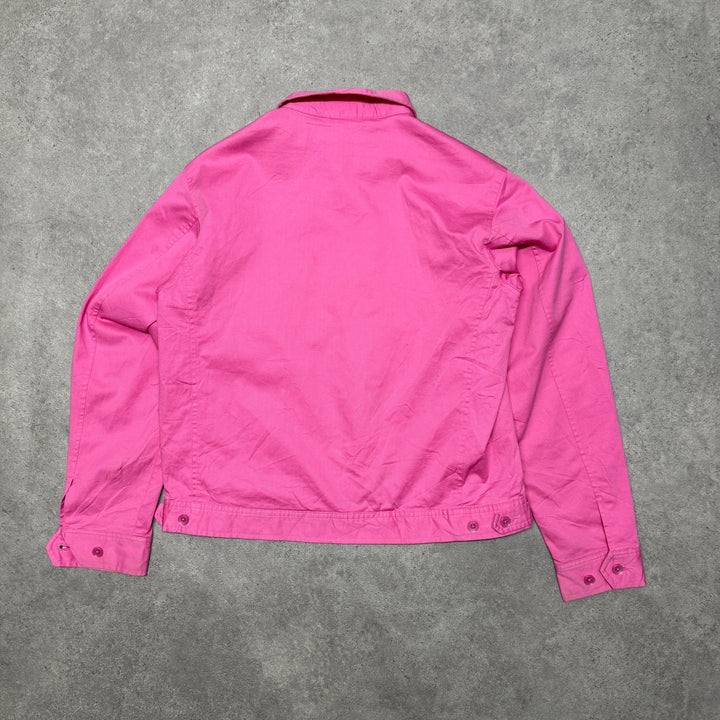 Polo Ralph Lauren Harrington Lined Jacket Women Size M Pink