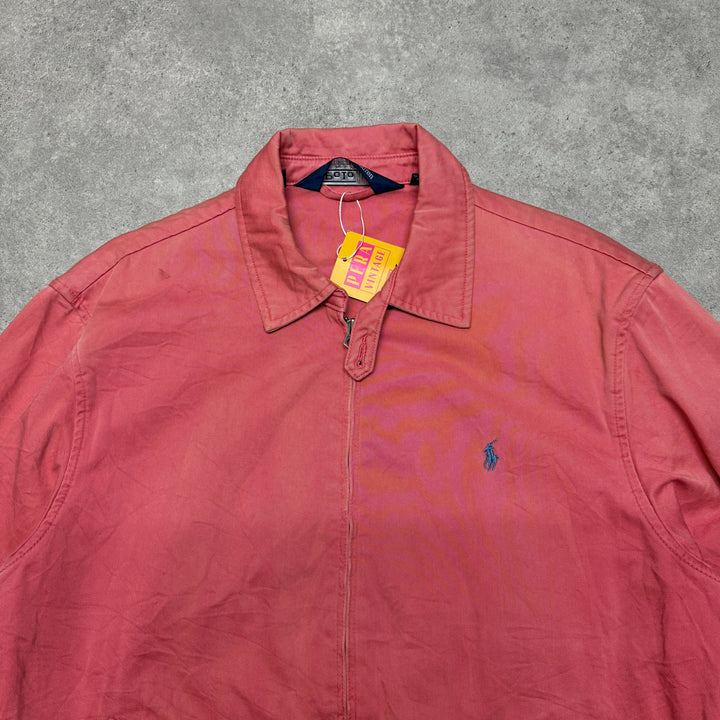 Polo Ralph Lauren Harrington Jacket  Size L  Pink