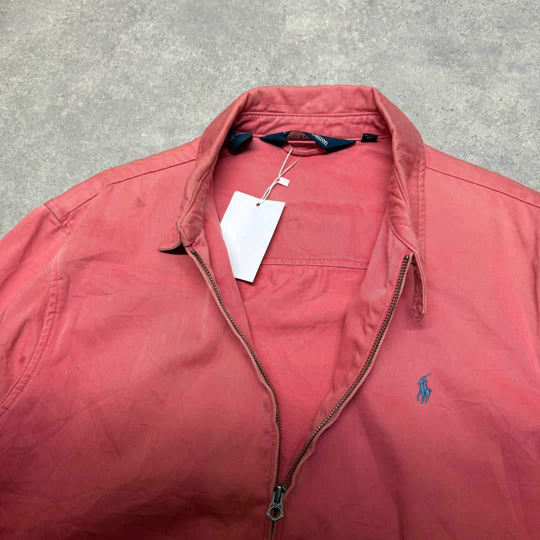 Polo Ralph Lauren Harrington Jacket  Size L  Pink