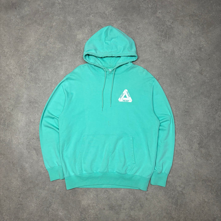 Palace Tri-Ferg Bright Blue Pullover Hoodie (L)