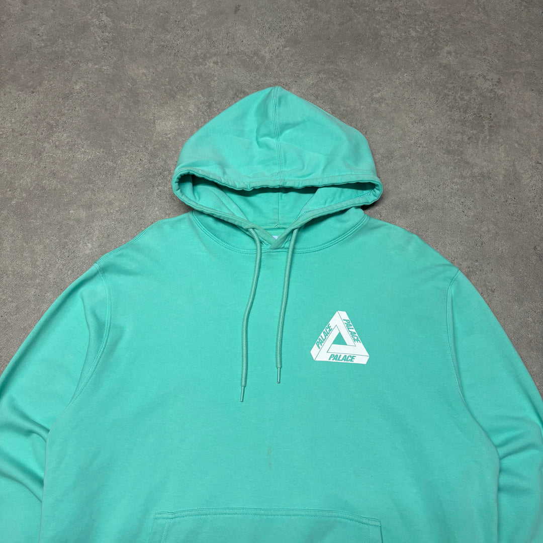 Palace Tri-Ferg Bright Blue Pullover Hoodie (L)