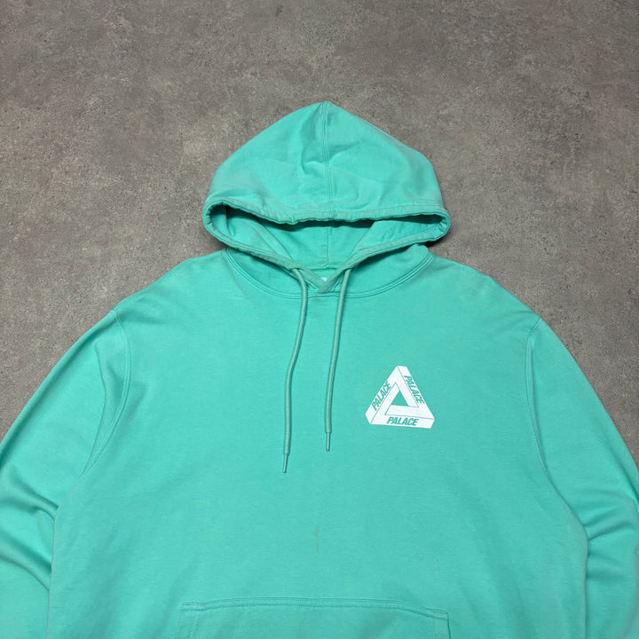 Palace Tri-Ferg Bright Blue Pullover Hoodie (L)
