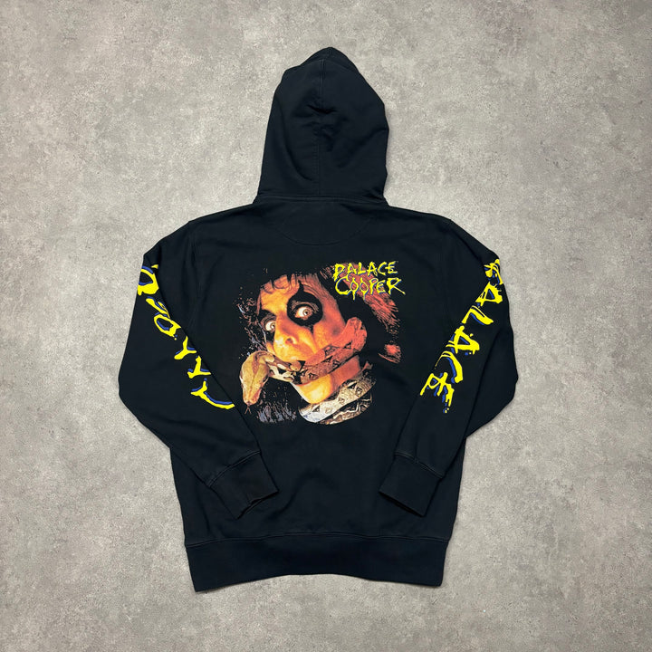 Palace Alice Cooper Graphic Black Pullover Hoodie (L)