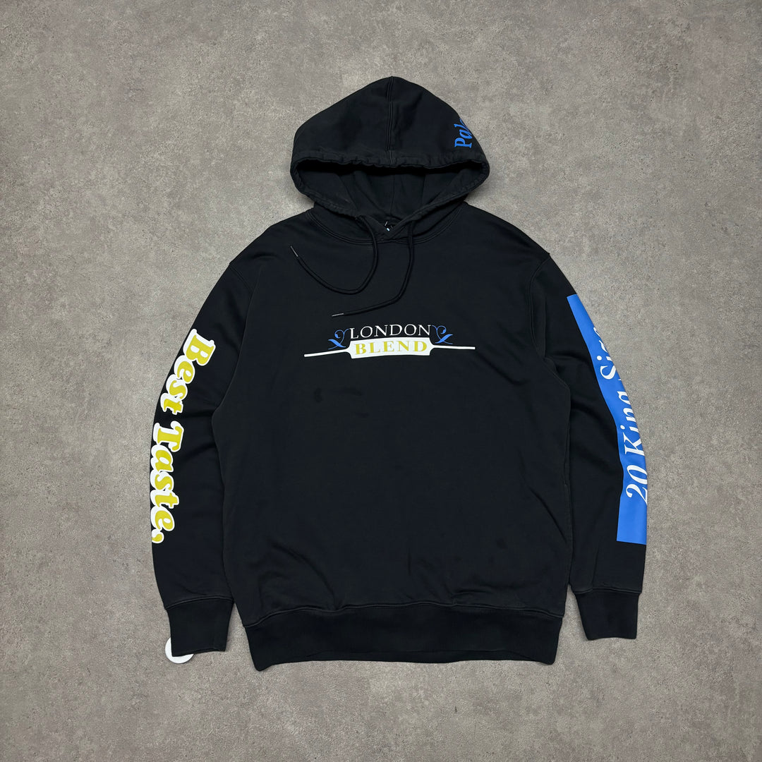 Palace Blender Graphic Black Pullover Hoodie (L)