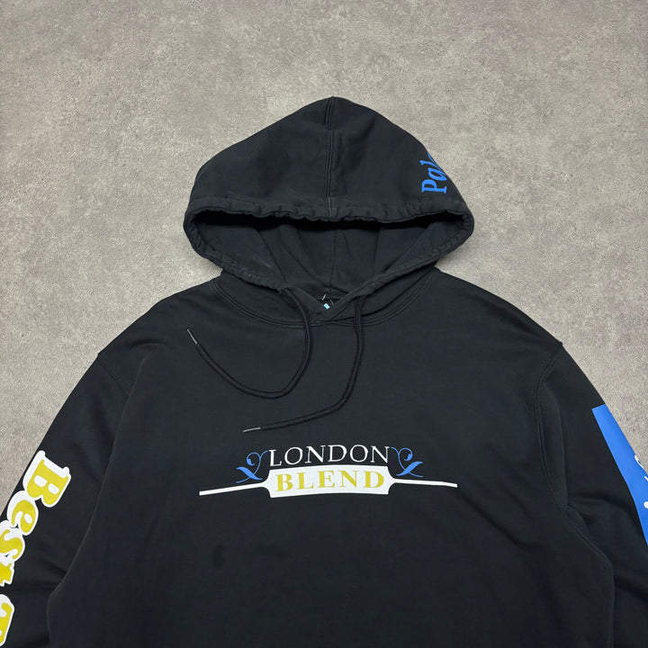 Palace Blender Graphic Black Pullover Hoodie (L)
