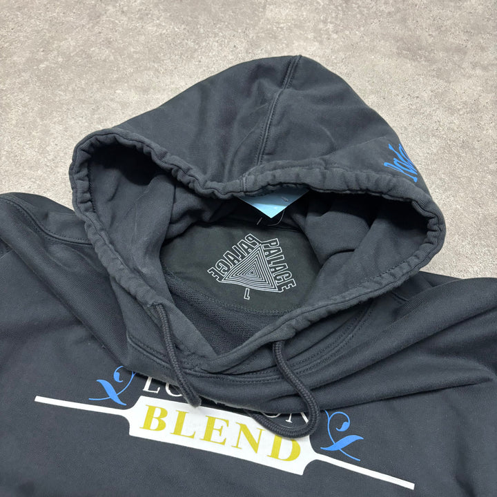 Palace Blender Graphic Black Pullover Hoodie (L)