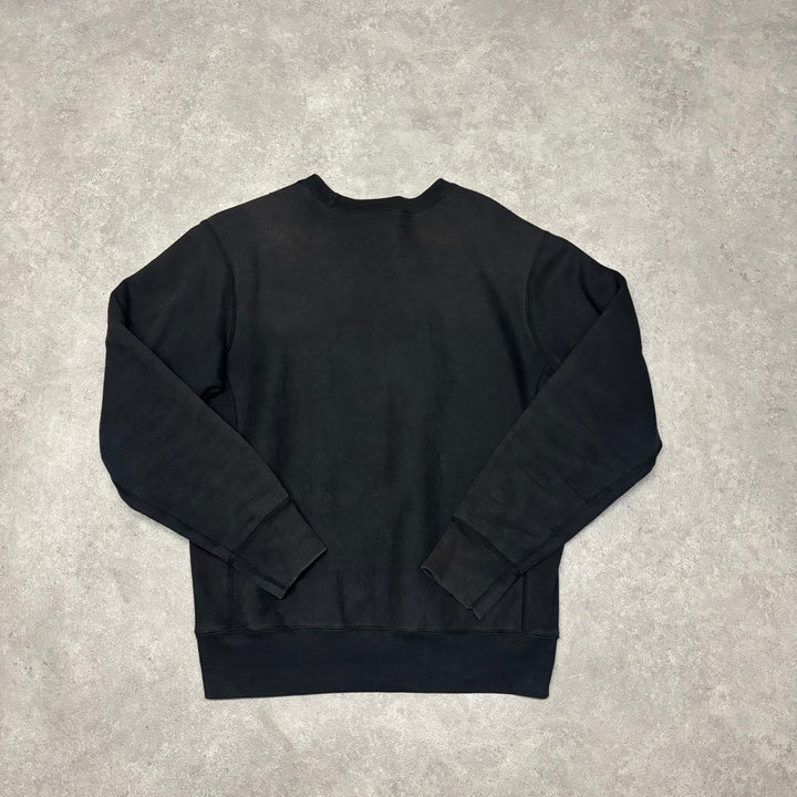 Supreme Box Logo Black Crewneck Sweatshirt (M)