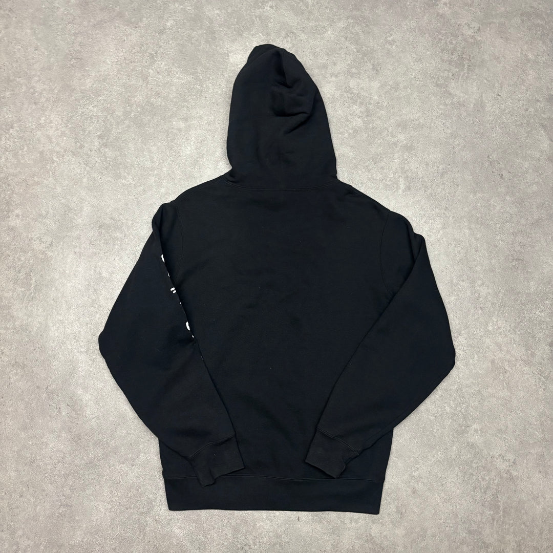 Supreme Daniel Johnston Silver Surfer Black Pullover Hoodie (M)