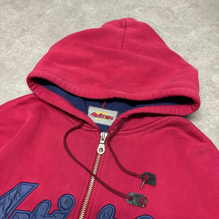 Vintage Avirex Red Full Zip Hoodie (XXL)