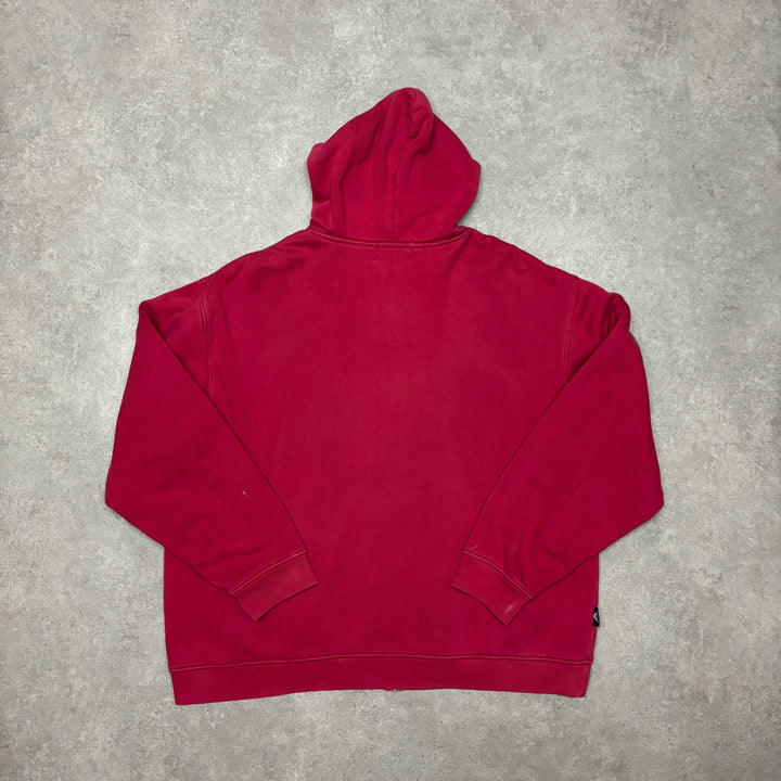 Vintage Avirex Red Full Zip Hoodie (XXL)