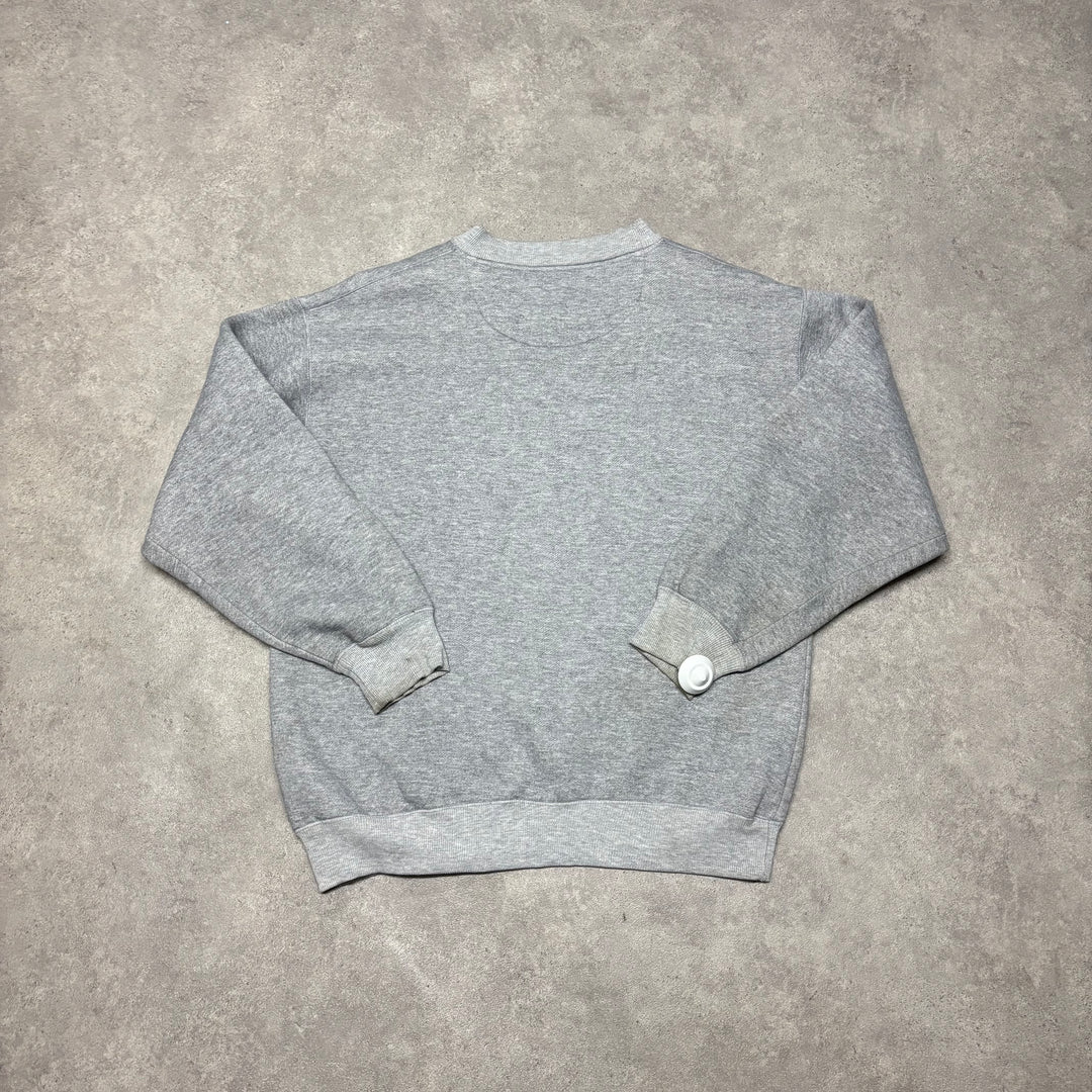 90's Vitnage Johnny Blaze Grey Graphic Sweatshirt (XL)