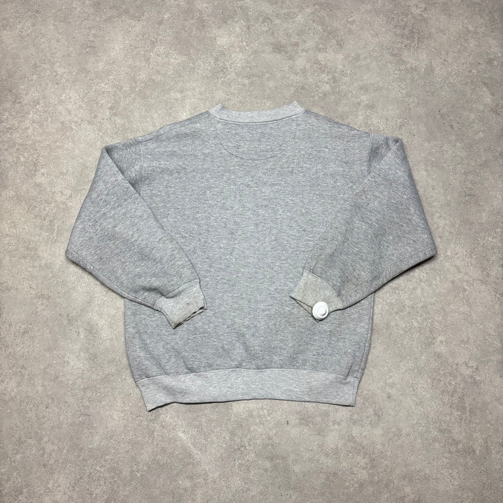 90's Vitnage Johnny Blaze Grey Graphic Sweatshirt (XL)
