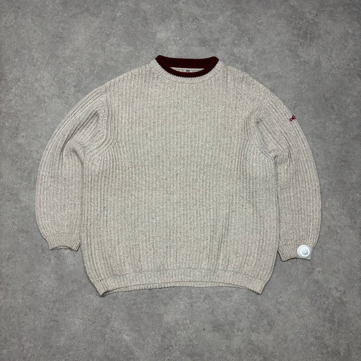 Vintage Levis Grey Heavy Knitted Sweater (L)