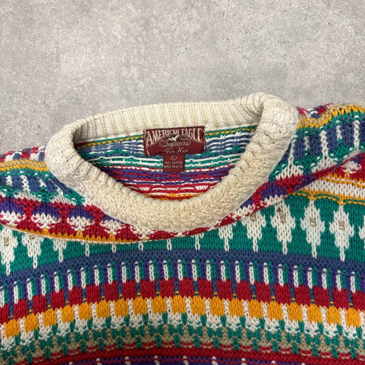 American Eagle Outfitter Jumper Women Size L Multicolour