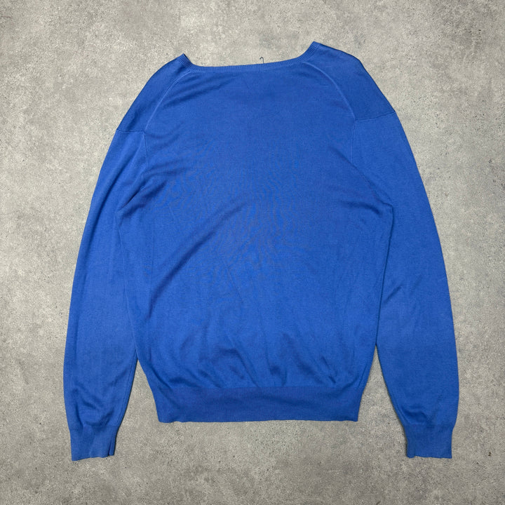 Polo Ralph Lauren Crew Neck Jumper Size L Blue