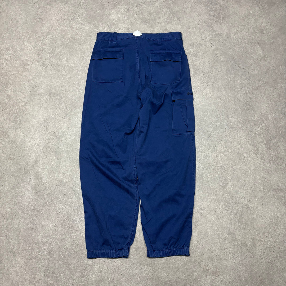Supreme Blue Cargo Trousers (32x30)