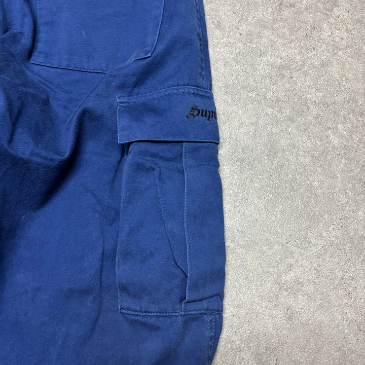 Supreme Blue Cargo Trousers (32x30)