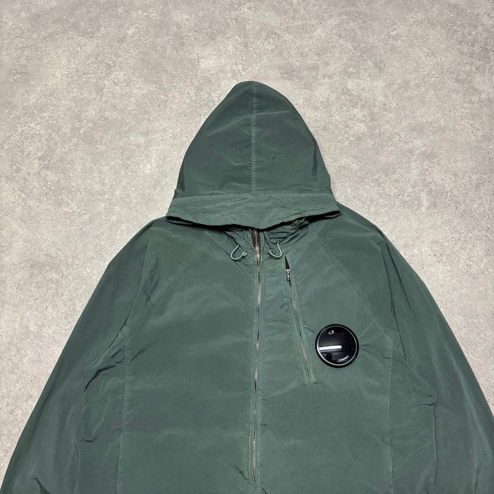 Vintage CP Company Green Lightweight Hooded Jacket (M)