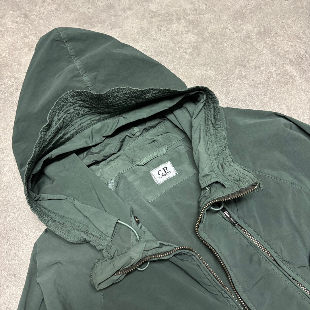 Vintage CP Company Green Lightweight Hooded Jacket (M)