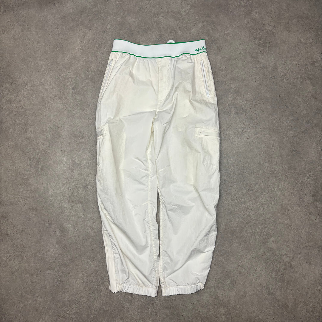 Bottega Veneta White Tracksuit Bottoms (M)