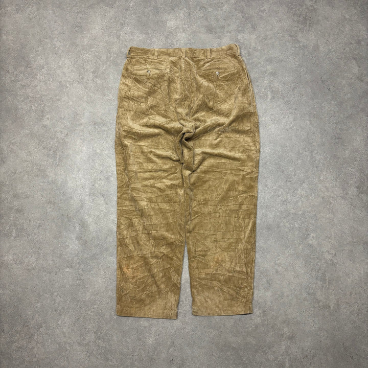 Vintage Polo Ralph Lauren Beige Corduroy Trousers