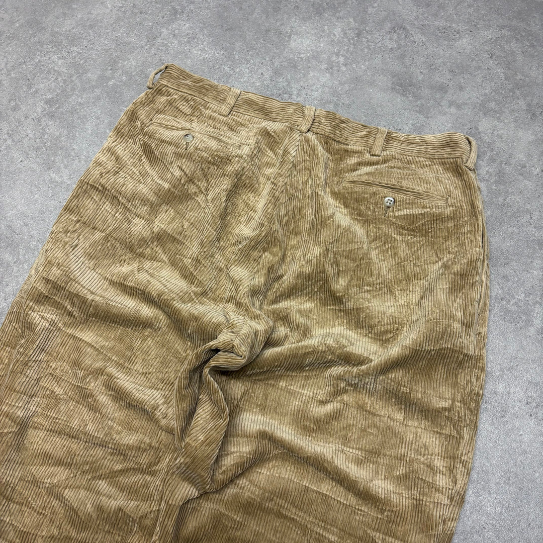 Vintage Polo Ralph Lauren Beige Corduroy Trousers