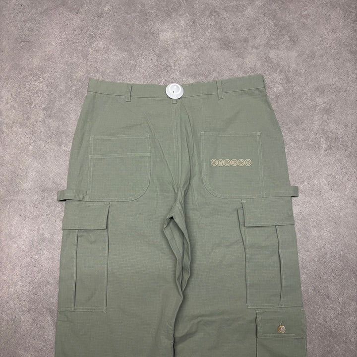 Cargo Green Baggy Trousers (L)