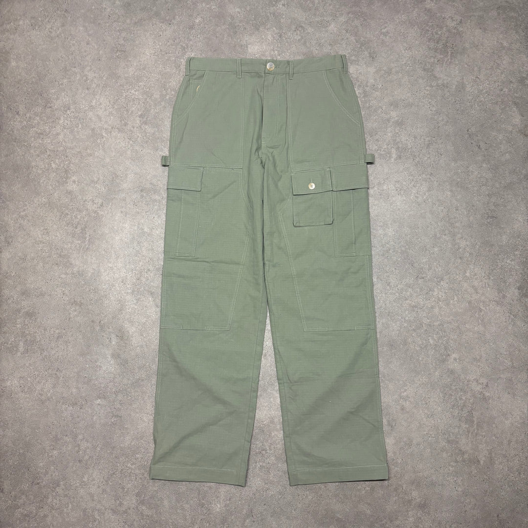Cargo Green Baggy Trousers (L)