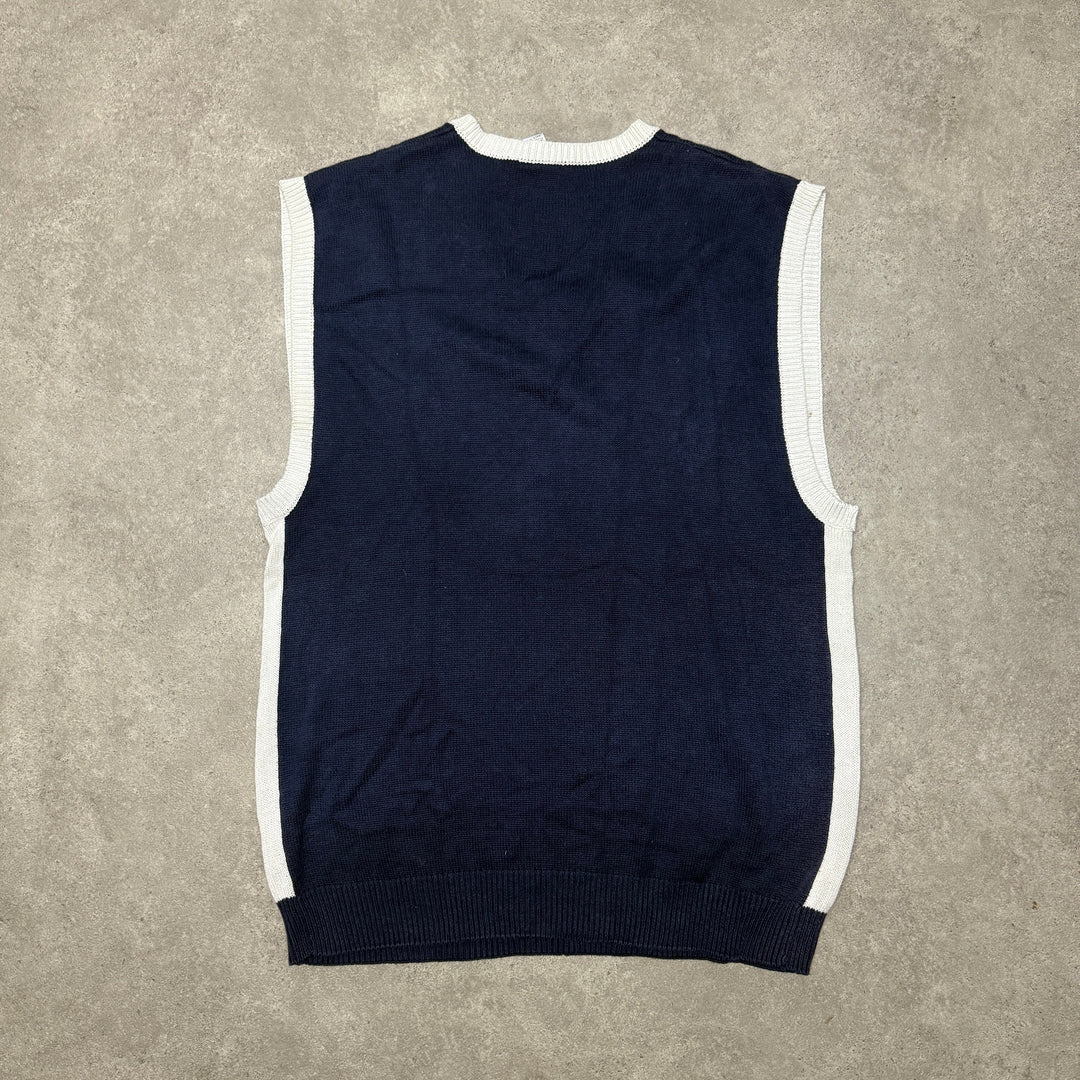 Vintage 90s Nike Court Challenge Vest Size XL Navy