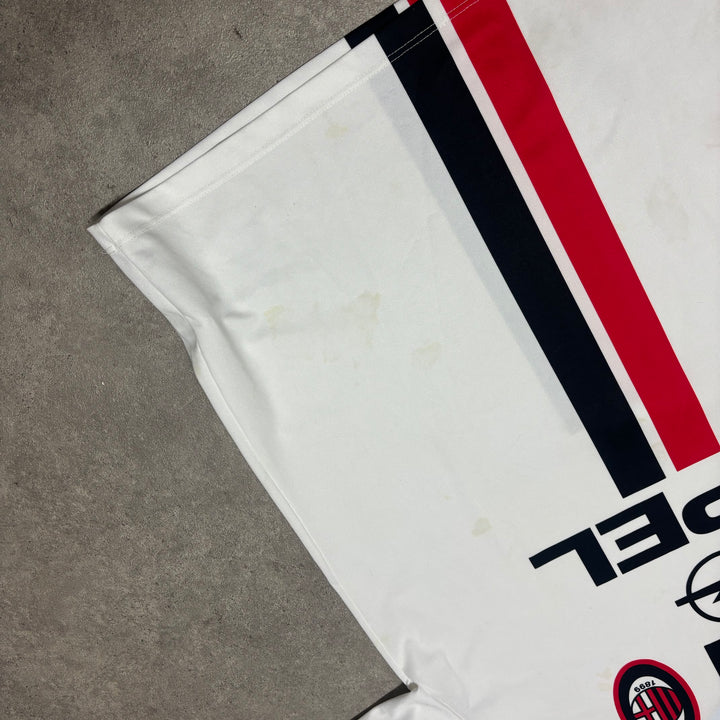 96-97 Vintage Lotto AC Milan Away Football Top (L)