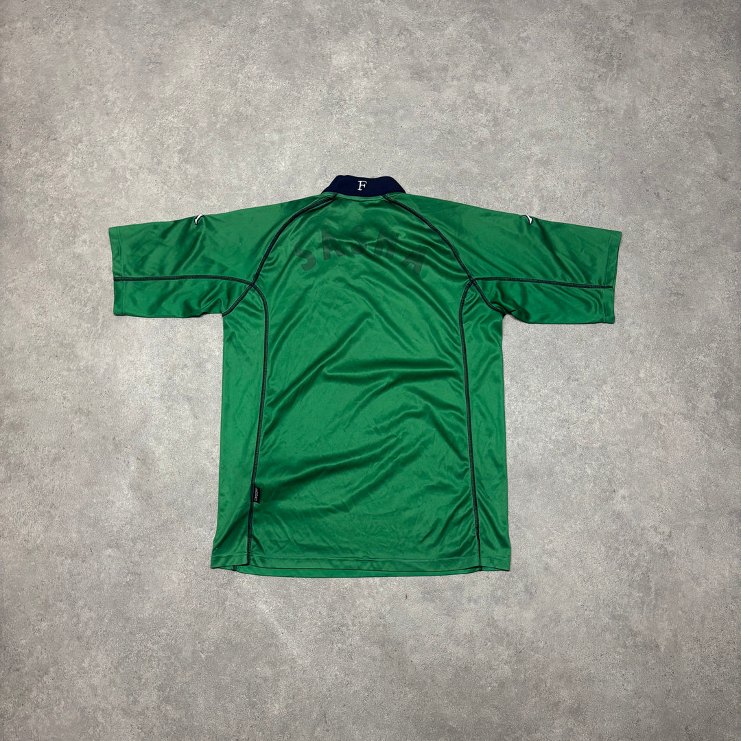 00-02 Vintage Kappa Feyenoord Green Football Shirt (S)