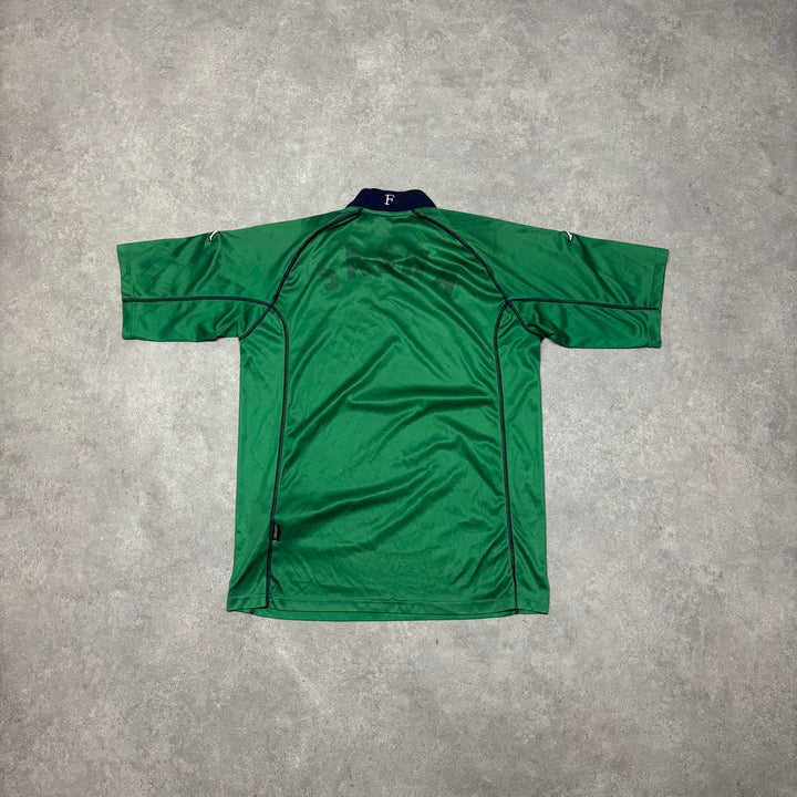 00-02 Vintage Kappa Feyenoord Green Football Shirt (S)
