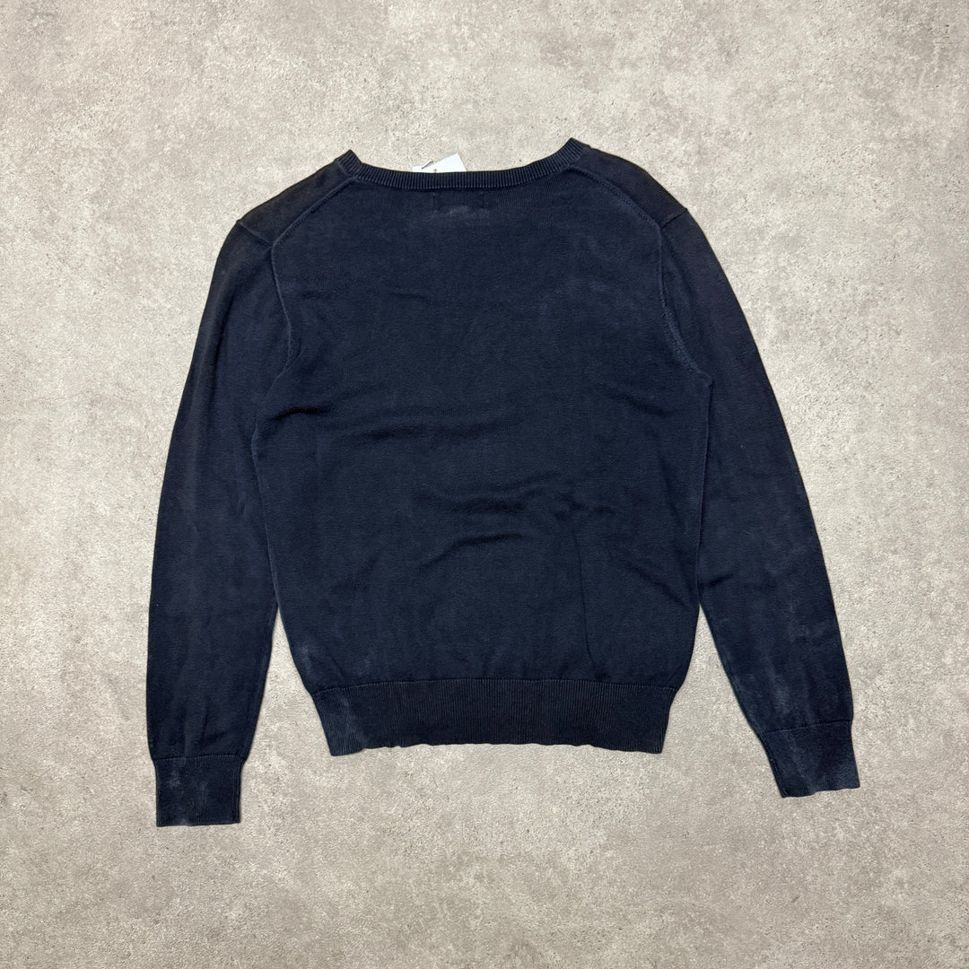 Polo Ralph Lauren Crew Neck  Jumper Women  Size L  Navy